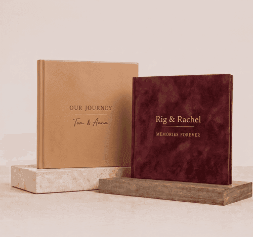 Available in premium leather & suede cover